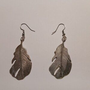 Nature-Inspired Leaf Earrings